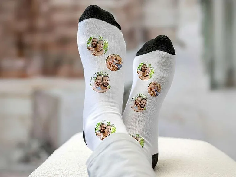 Foto-Socken