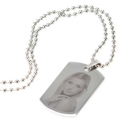 Dog Tag mit Kugelkette