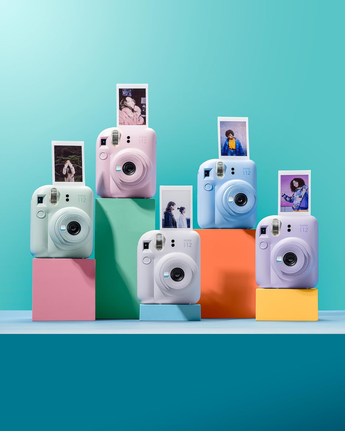 INSTAX Mini 12 Sofortbildkamera Mint-Green