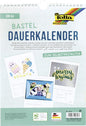 Bastelkalender A4+ ohne Jahr, immerwährend [Spiralbindung]