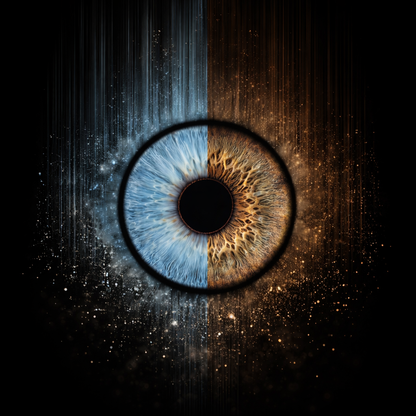 Aufnahme pro Iris inkl. Datei (mit Effekt- bzw. Kunstwerkbearbeitung)