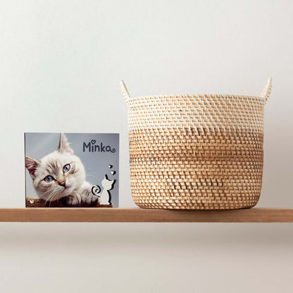 Foto-Aufsteller im Katzendesign