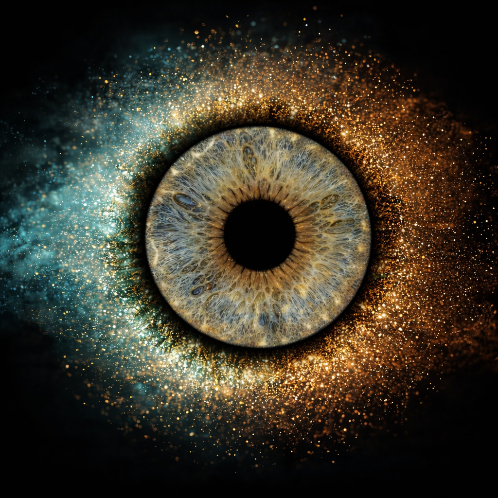 Aufnahme pro Iris inkl. Datei (mit Effekt- bzw. Kunstwerkbearbeitung)